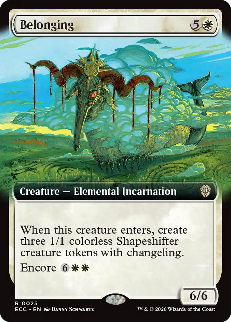 Belonging (Extended Art) [Lorwyn Eclipsed Commander] | Gear Gaming Fayetteville