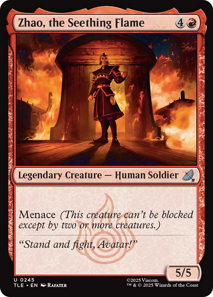 Zhao, the Seething Flame [Avatar: The Last Airbender: Eternal-Legal] | Gear Gaming Fayetteville