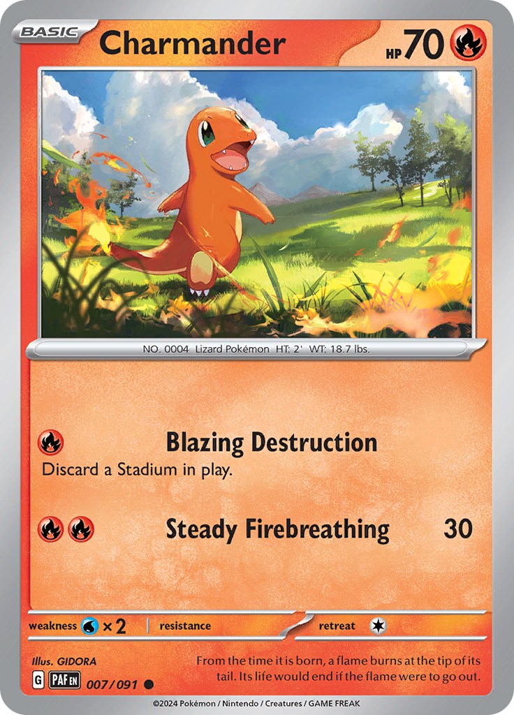 Charmander (007/091) [Scarlet & Violet: Paldean Fates] | Gear Gaming Fayetteville