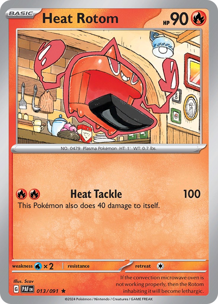 Heat Rotom (013/091) [Scarlet & Violet: Paldean Fates] | Gear Gaming Fayetteville