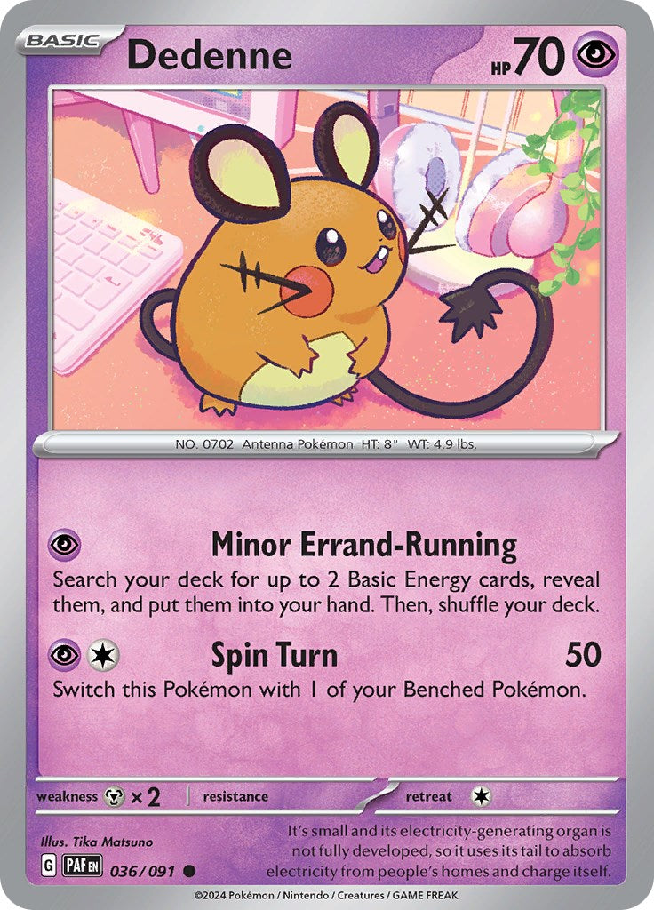 Dedenne (036/091) [Scarlet & Violet: Paldean Fates] | Gear Gaming Fayetteville