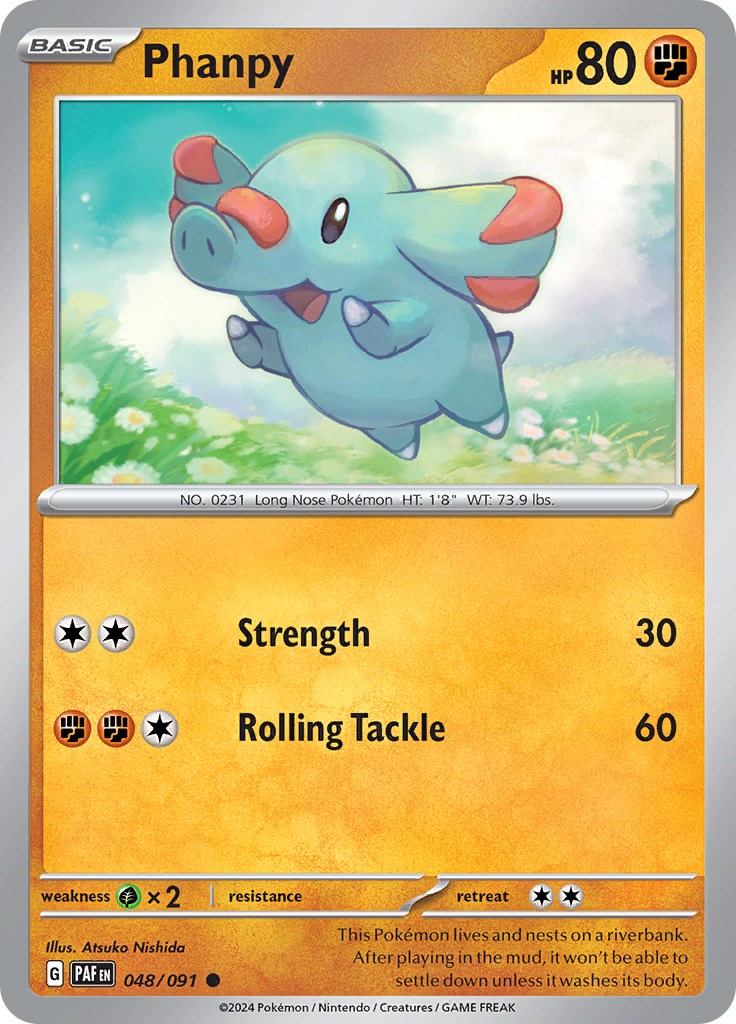 Phanpy (048/091) [Scarlet & Violet: Paldean Fates] | Gear Gaming Fayetteville