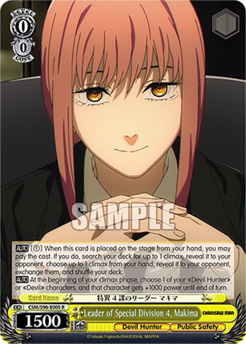 Leader of Special Division 4, Makima - [Chainsaw Man] | Gear Gaming Fayetteville