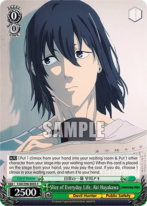 Slice of Everyday Life, Aki Hayakawa - [Chainsaw Man] | Gear Gaming Fayetteville