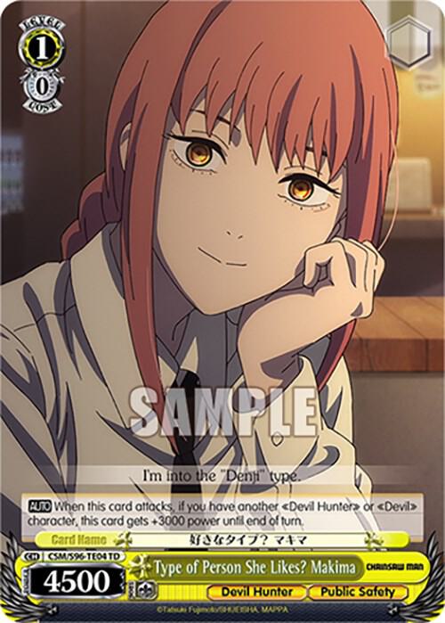 Type of Person She Likes? Makima - [Chainsaw Man] | Gear Gaming Fayetteville