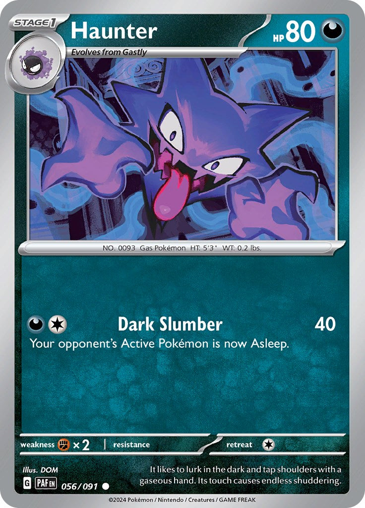 Haunter (056/091) [Scarlet & Violet: Paldean Fates] | Gear Gaming Fayetteville