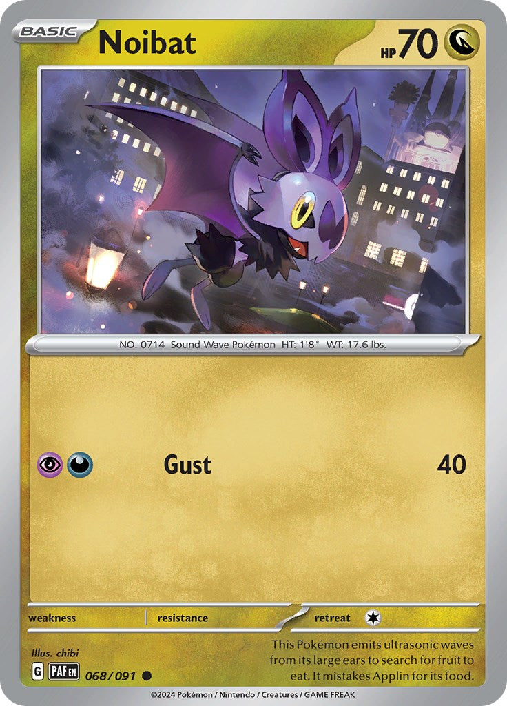 Noibat (068/091) [Scarlet & Violet: Paldean Fates] | Gear Gaming Fayetteville