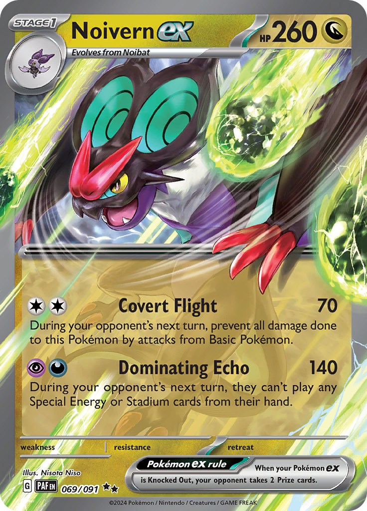 Noivern ex (069/091) [Scarlet & Violet: Paldean Fates] | Gear Gaming Fayetteville