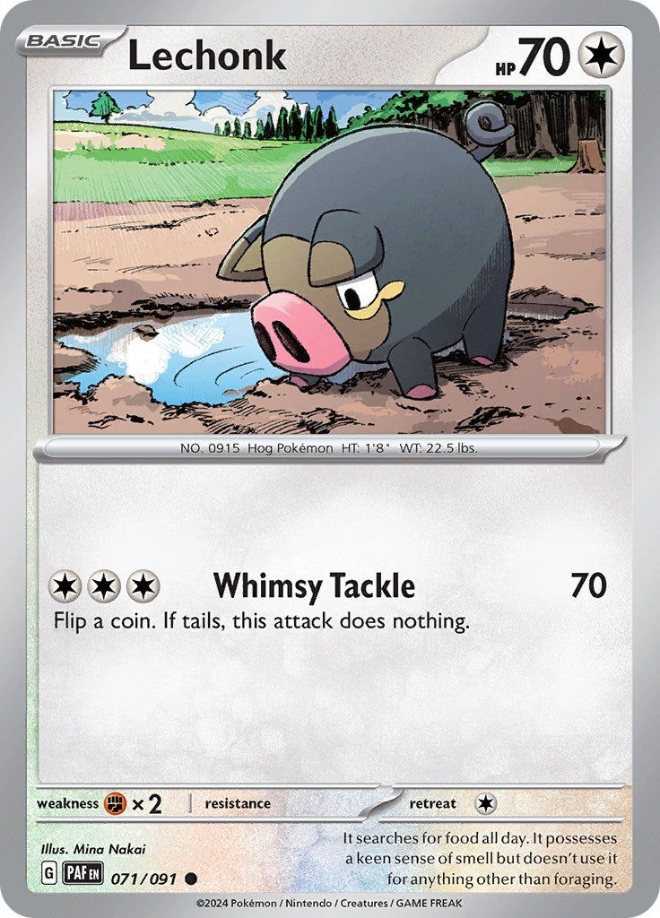 Lechonk (071/091) [Scarlet & Violet: Paldean Fates] | Gear Gaming Fayetteville