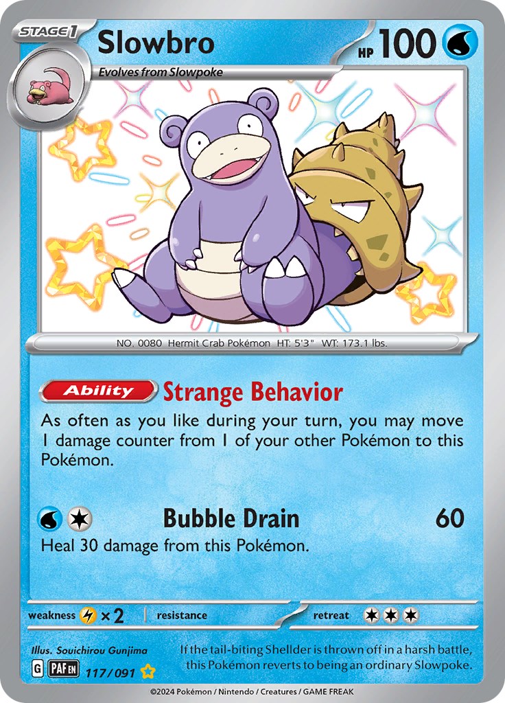 Slowbro (117/091) [Scarlet & Violet: Paldean Fates] | Gear Gaming Fayetteville