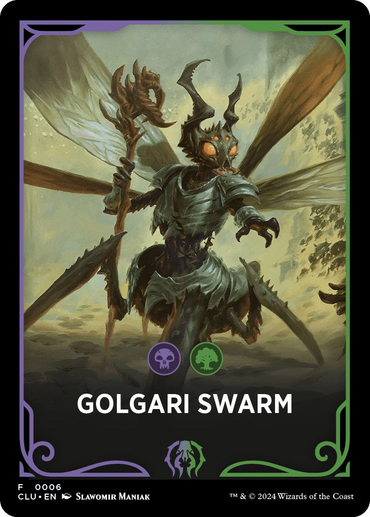 Golgari Swarm Theme Card [Ravnica: Clue Edition Tokens] | Gear Gaming Fayetteville