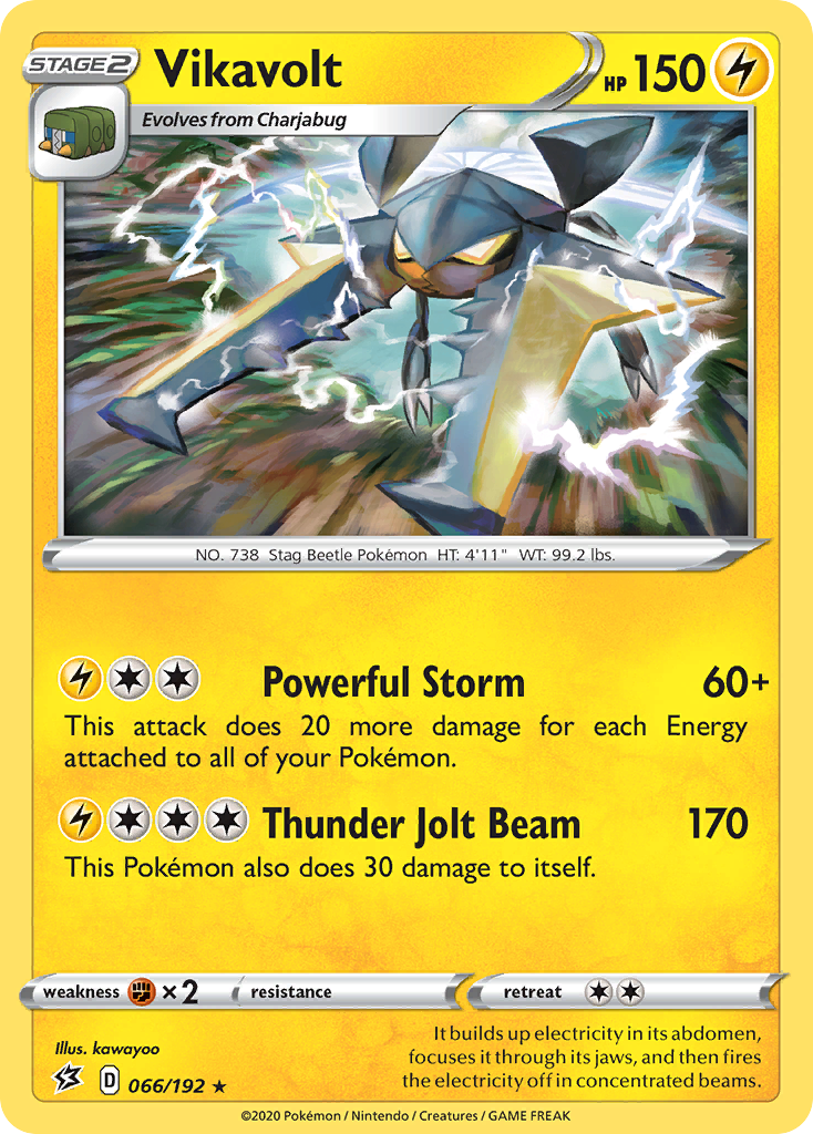 Vikavolt (066/192) [Sword & Shield: Rebel Clash] | Gear Gaming Fayetteville