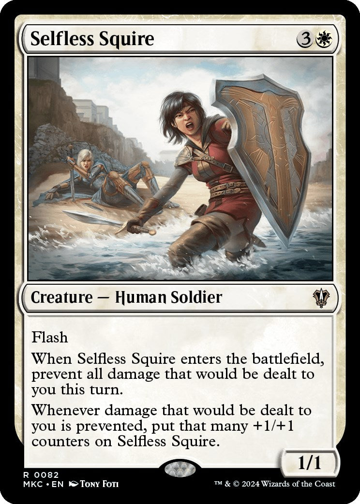 Selfless Squire [Murders at Karlov Manor Commander] | Gear Gaming Fayetteville