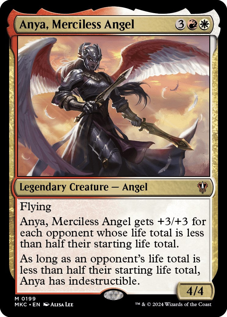 Anya, Merciless Angel [Murders at Karlov Manor Commander] | Gear Gaming Fayetteville