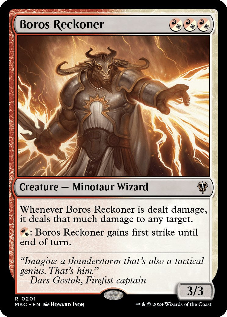 Boros Reckoner [Murders at Karlov Manor Commander] | Gear Gaming Fayetteville