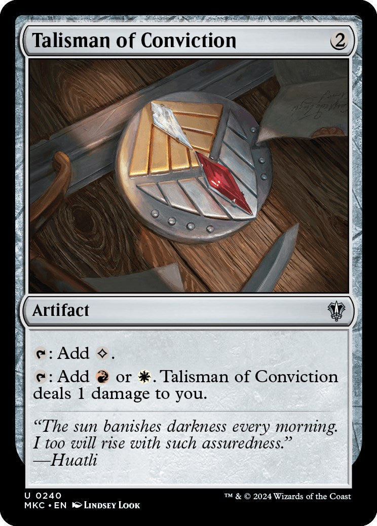 Talisman of Conviction [Murders at Karlov Manor Commander] | Gear Gaming Fayetteville