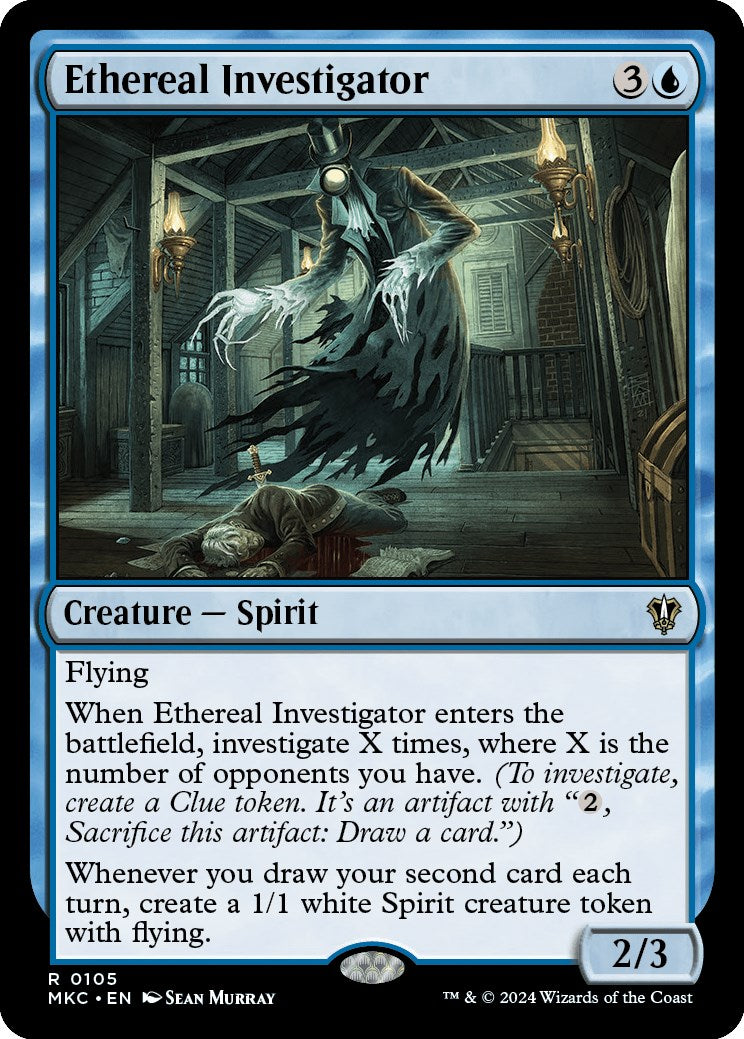 Ethereal Investigator [Murders at Karlov Manor Commander] | Gear Gaming Fayetteville