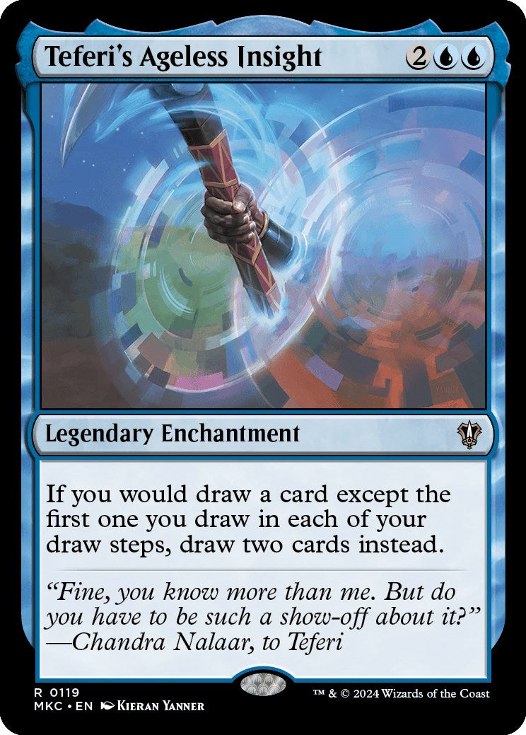 Teferi's Ageless Insight [Murders at Karlov Manor Commander] | Gear Gaming Fayetteville