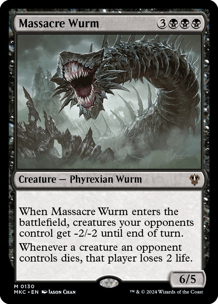 Massacre Wurm [Murders at Karlov Manor Commander] | Gear Gaming Fayetteville