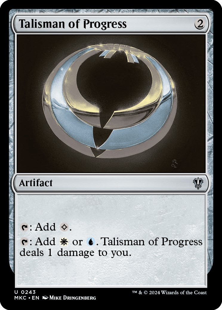 Talisman of Progress [Murders at Karlov Manor Commander] | Gear Gaming Fayetteville