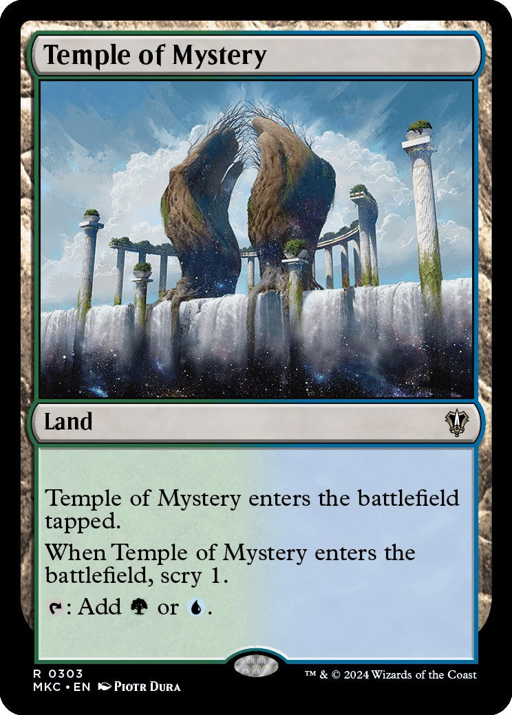 Temple of Mystery [Murders at Karlov Manor Commander] | Gear Gaming Fayetteville