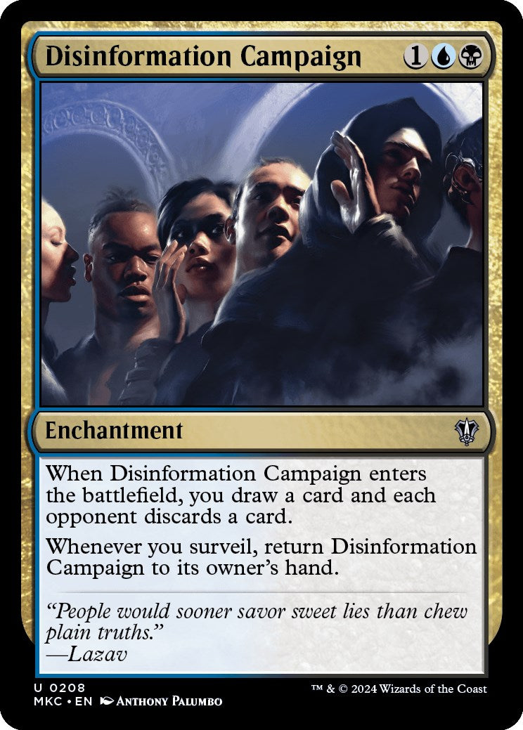 Disinformation Campaign [Murders at Karlov Manor Commander] | Gear Gaming Fayetteville