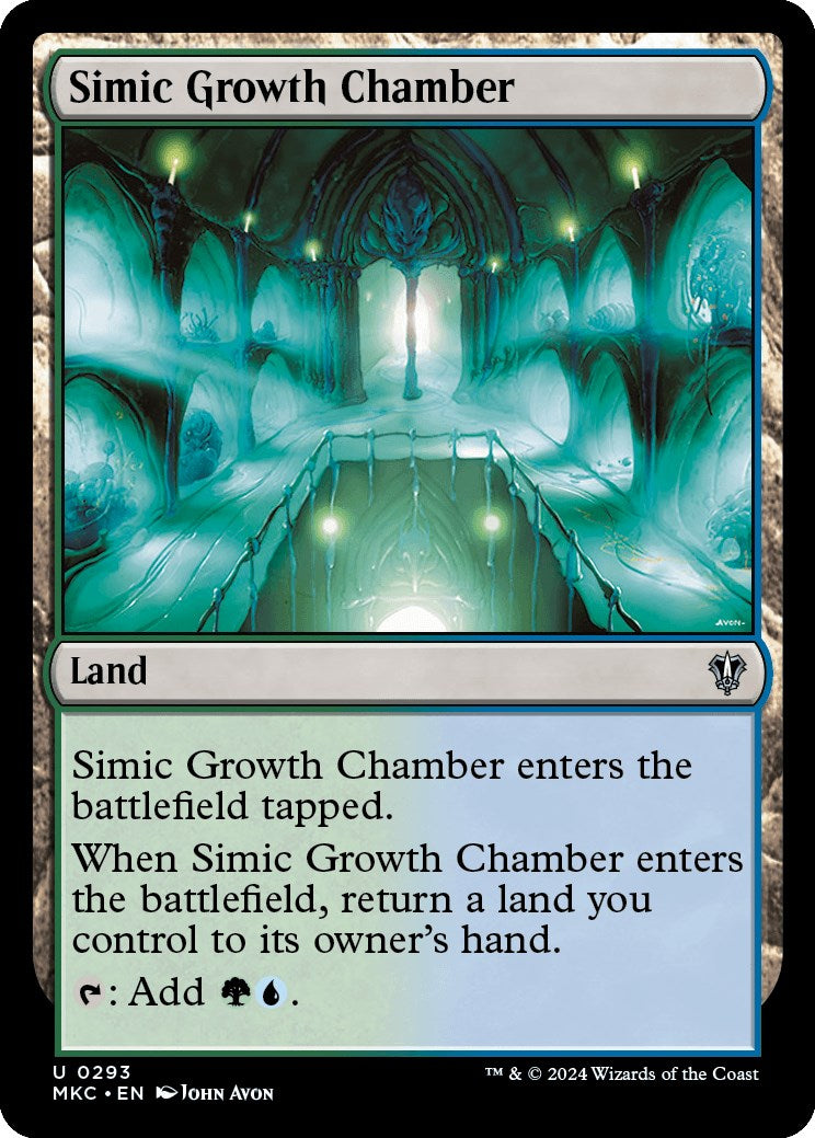 Simic Growth Chamber [Murders at Karlov Manor Commander] | Gear Gaming Fayetteville