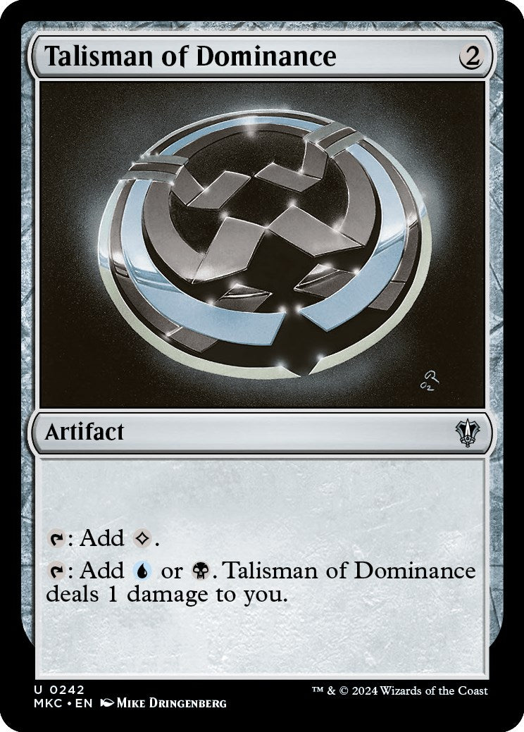 Talisman of Dominance [Murders at Karlov Manor Commander] | Gear Gaming Fayetteville