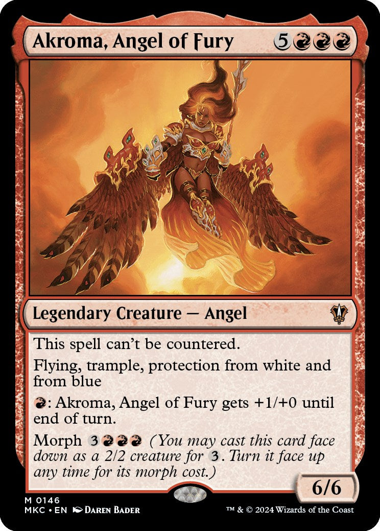 Akroma, Angel of Fury [Murders at Karlov Manor Commander] | Gear Gaming Fayetteville