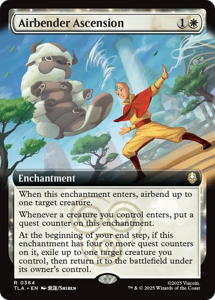 Airbender Ascension (Extended Art) [Avatar: The Last Airbender] | Gear Gaming Fayetteville