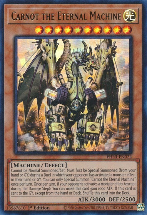 Carnot the Eternal Machine [PHNI-EN024] Ultra Rare | Gear Gaming Fayetteville