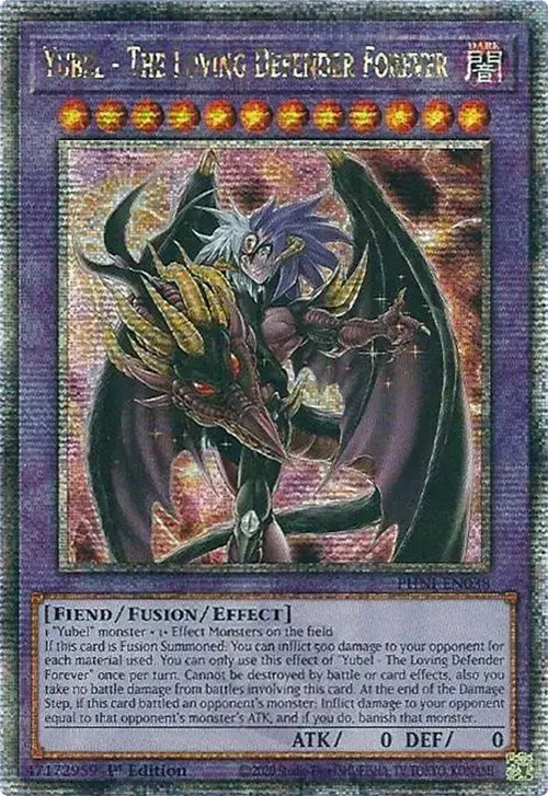 Yubel - The Loving Defender Forever [PHNI-EN038] Quarter Century Secret Rare | Gear Gaming Fayetteville