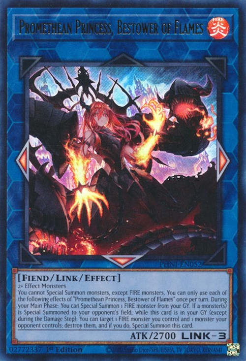 Promethean Princess, Bestower of Flames [PHNI-EN052] Ultra Rare | Gear Gaming Fayetteville