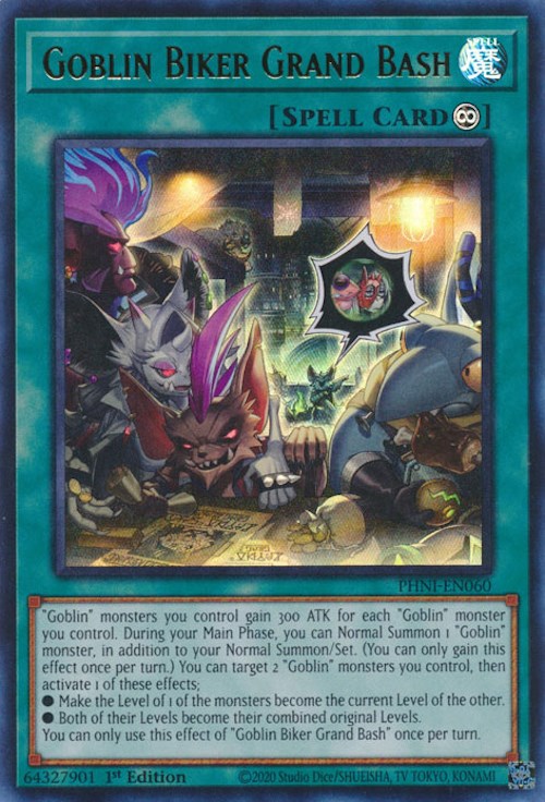 Goblin Biker Grand Bash [PHNI-EN060] Ultra Rare | Gear Gaming Fayetteville