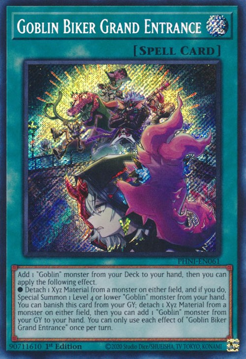 Goblin Biker Grand Entrance [PHNI-EN061] Secret Rare | Gear Gaming Fayetteville