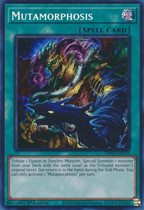 Mutamorphosis [PHNI-EN070] Secret Rare | Gear Gaming Fayetteville