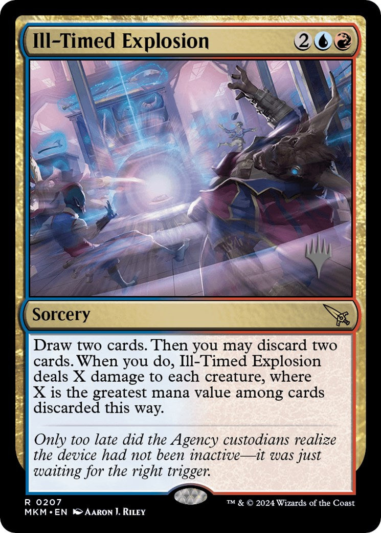 Ill-Timed Explosion (Promo Pack) [Murders at Karlov Manor Promos] | Gear Gaming Fayetteville