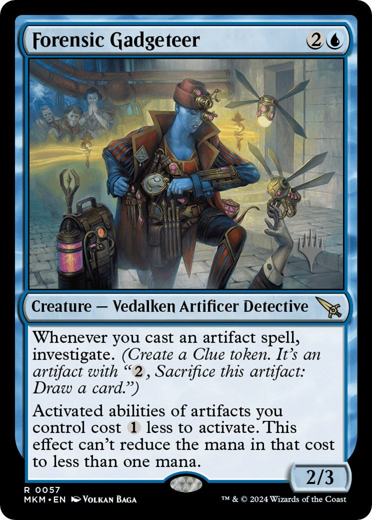 Forensic Gadgeteer (Promo Pack) [Murders at Karlov Manor Promos] | Gear Gaming Fayetteville