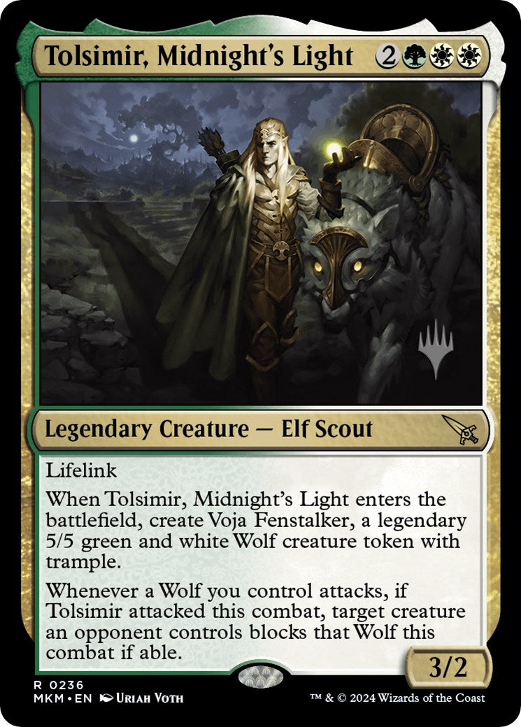 Tolsimir, Midnight's Light (Promo Pack) [Murders at Karlov Manor Promos] | Gear Gaming Fayetteville