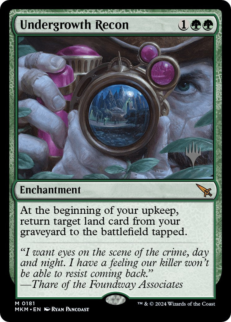 Undergrowth Recon (Promo Pack) [Murders at Karlov Manor Promos] | Gear Gaming Fayetteville