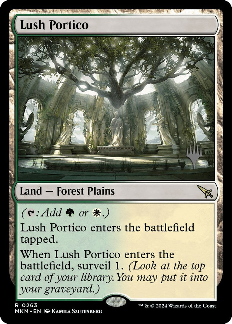 Lush Portico (Promo Pack) [Murders at Karlov Manor Promos] | Gear Gaming Fayetteville