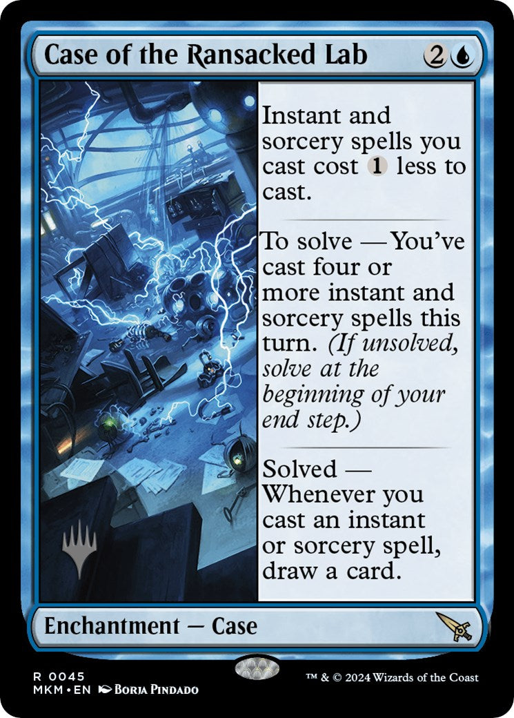 Case of the Ransacked Lab (Promo Pack) [Murders at Karlov Manor Promos] | Gear Gaming Fayetteville