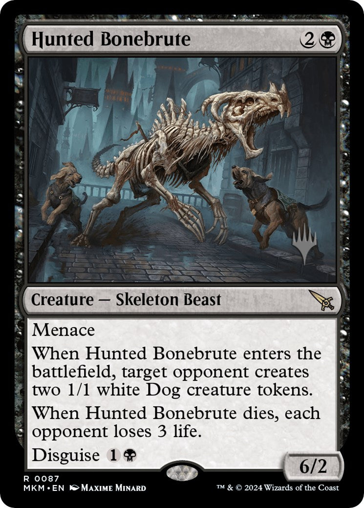 Hunted Bonebrute (Promo Pack) [Murders at Karlov Manor Promos] | Gear Gaming Fayetteville