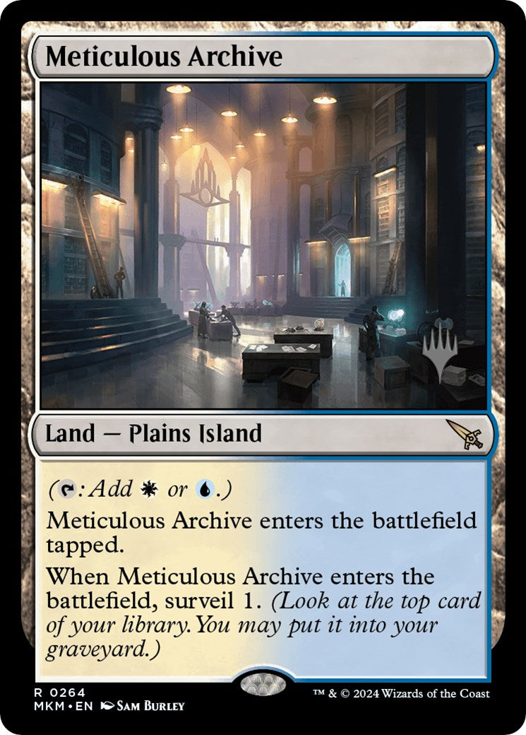 Meticulous Archive (Promo Pack) [Murders at Karlov Manor Promos] | Gear Gaming Fayetteville