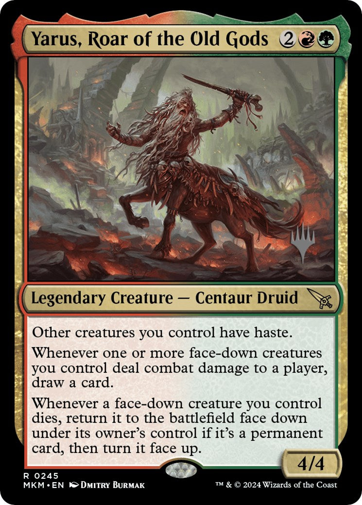 Yarus, Roar of the Old Gods (Promo Pack) [Murders at Karlov Manor Promos] | Gear Gaming Fayetteville