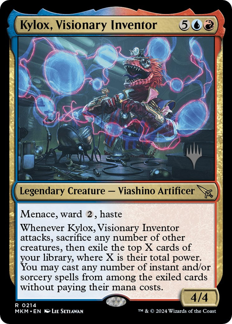 Kylox, Visionary Inventor (Promo Pack) [Murders at Karlov Manor Promos] | Gear Gaming Fayetteville