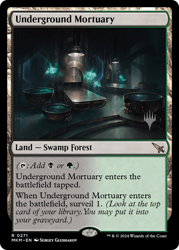 Underground Mortuary (Promo Pack) [Murders at Karlov Manor Promos] | Gear Gaming Fayetteville