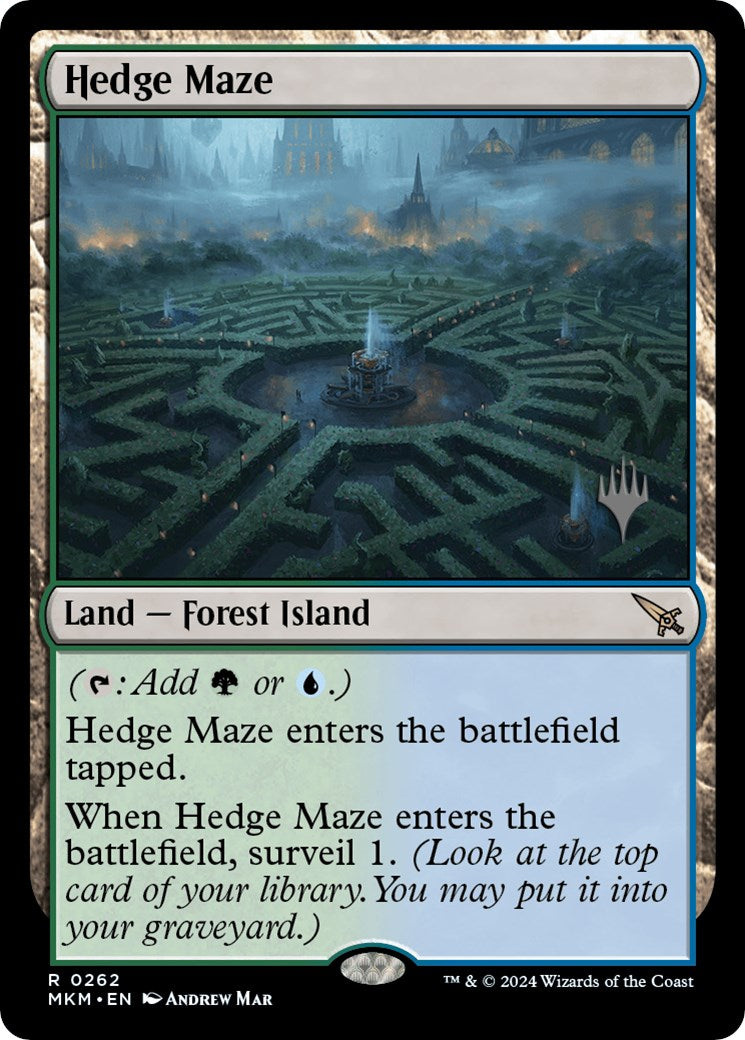 Hedge Maze (Promo Pack) [Murders at Karlov Manor Promos] | Gear Gaming Fayetteville