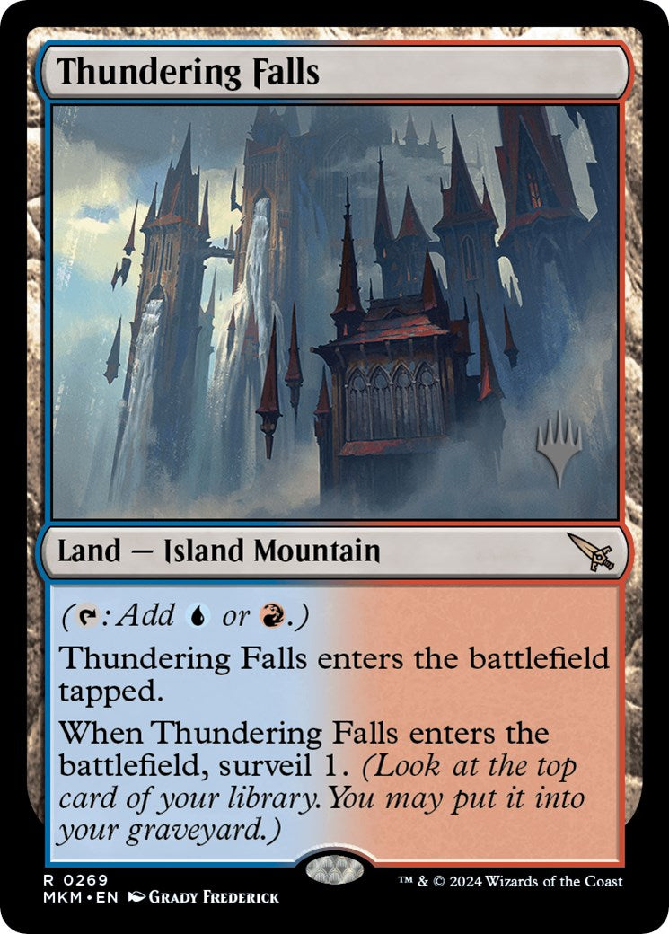 Thundering Falls (Promo Pack) [Murders at Karlov Manor Promos] | Gear Gaming Fayetteville