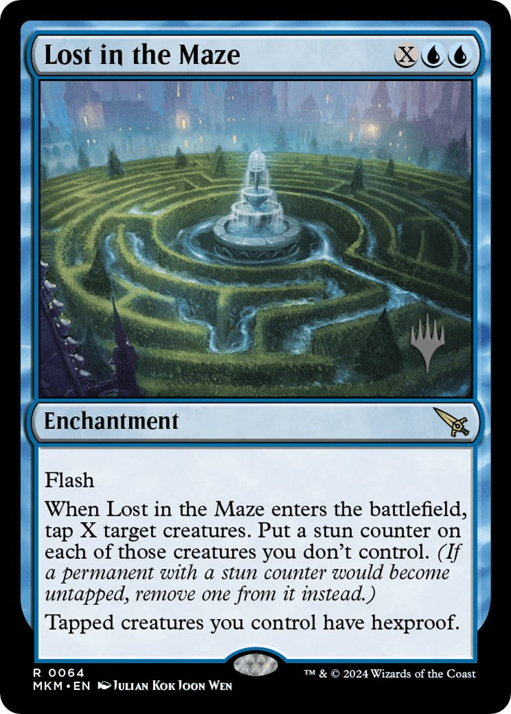 Lost in the Maze (Promo Pack) [Murders at Karlov Manor Promos] | Gear Gaming Fayetteville